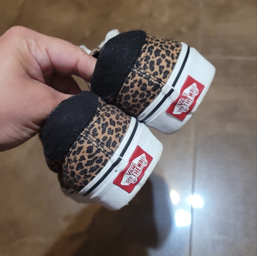SOLD Cheetah Leopard Vans - Picture 3 of 5